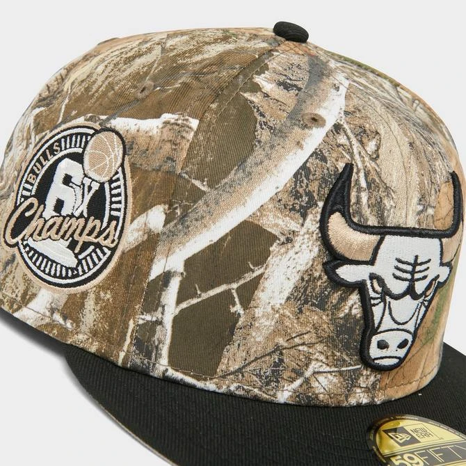 NEW ERA New Era Chicago Bulls NBA Realtree 59FIFTY Fitted Hat 4