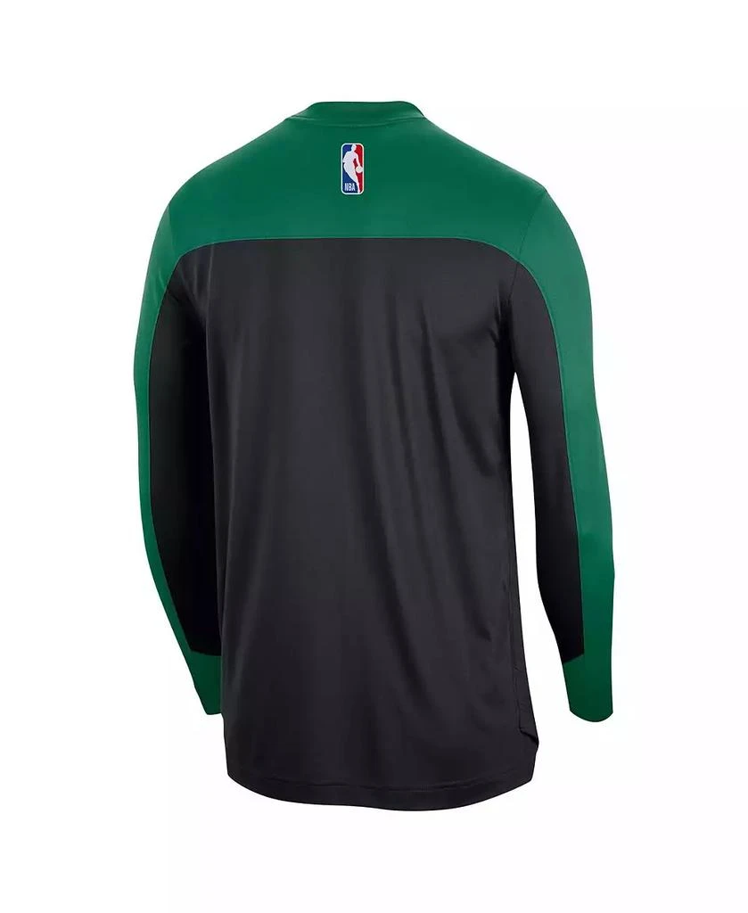 NIKE Men's Black Boston Celtics 2024/25 Authentic Pre-Game Legend Long Sleeve Shooting Shirt 2
