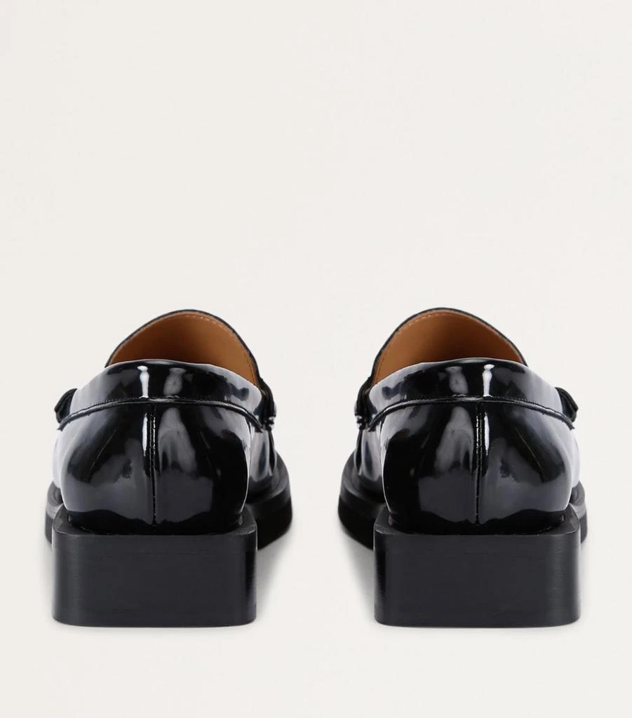 Ganni Butterfly-Logo Loafers 4