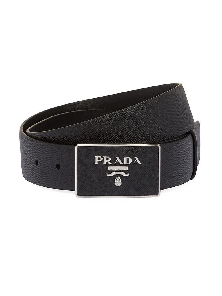 Prada Saffiano Leather Belt 1