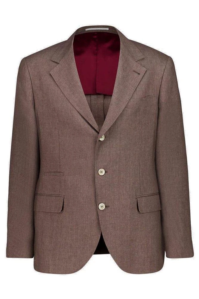 Brunello Cucinelli Brunello Cucinelli Single-Breasted Tailored Blazer