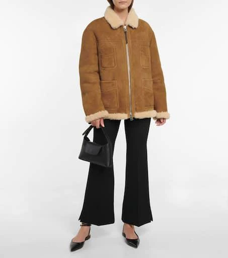 Tom Ford Padlock leather slingback flats 2