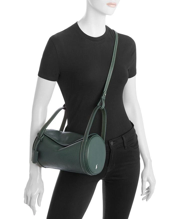 Ralph Lauren Polo Play Barrel Leather Duffel Bag  2