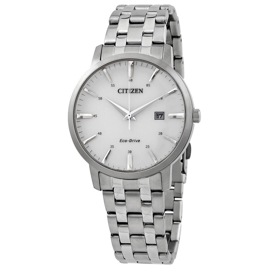 Citizen Eco-Drive Silver Dial Watch BM7460-88H
