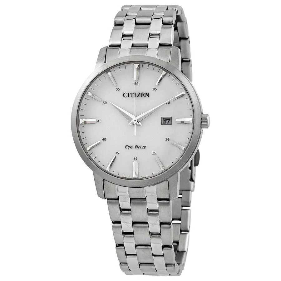 Citizen Eco-Drive Silver Dial Watch BM7460-88H 1