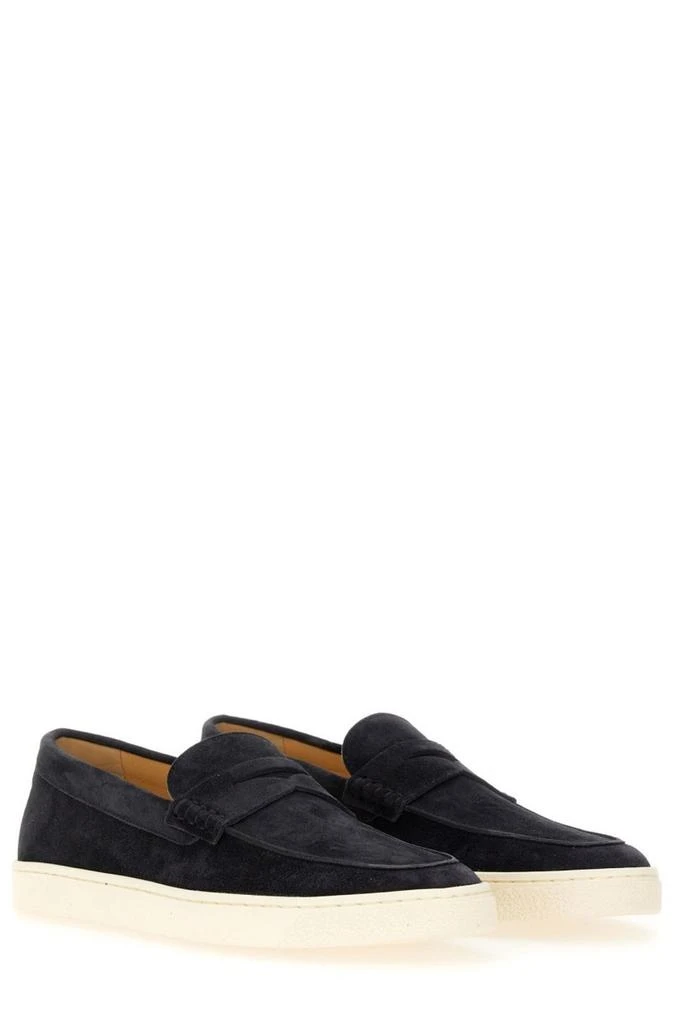 Brunello Cucinelli Brunello Cucinelli Penny-Slot Round-Toe Loafers 2