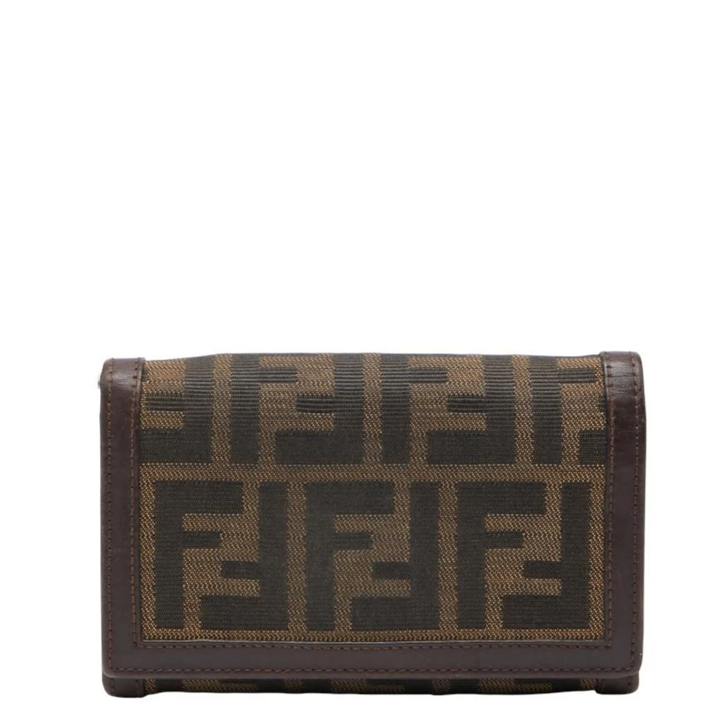 Fendi Canvas Leather Wallet (Bi-Fold) (Pre-Owned)