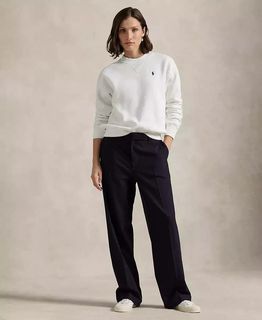 Ralph Lauren Women's Fleece Crewneck Sweatshirt 4
