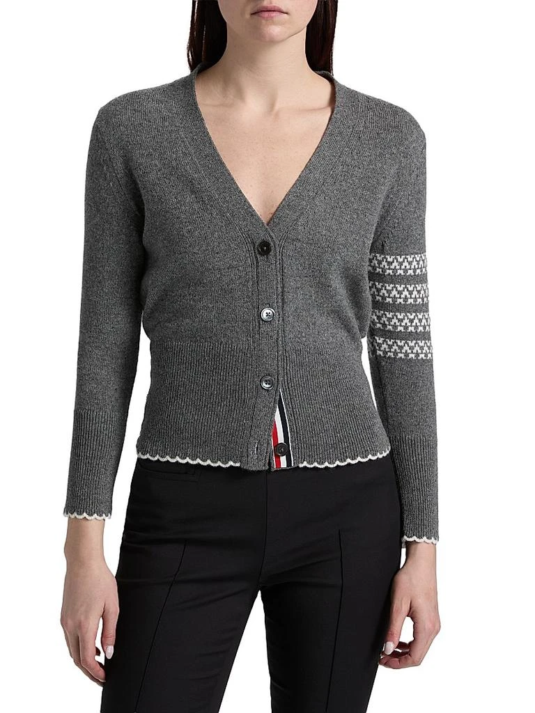 Thom Browne Holiday Hector Wool Cardigan 3