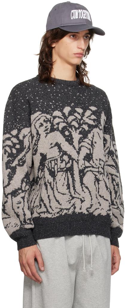 Carne Bollente Gray Love Chronicles Sweater