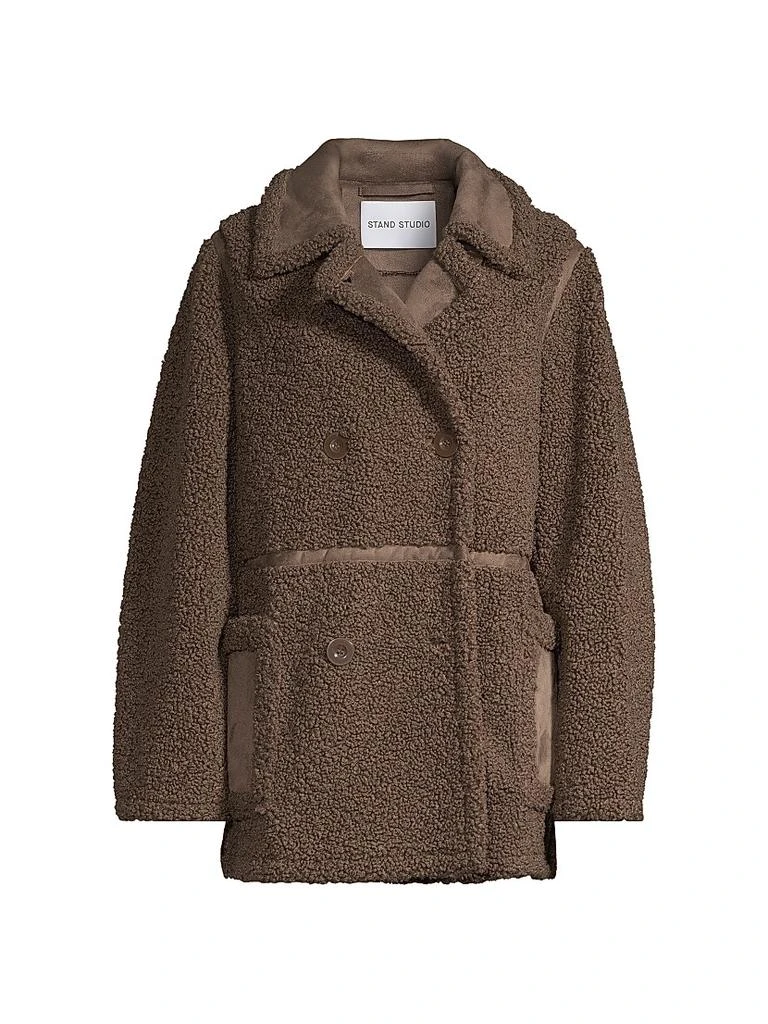 STAND STUDIO Chloe Faux Suede Jacket 1