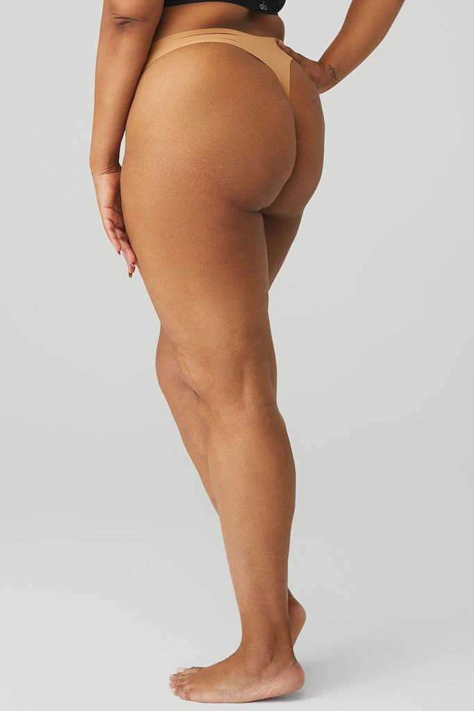 Alo Airbrush Invisible Thong - Sand 6