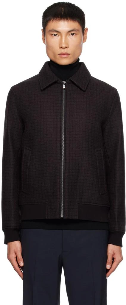 Theory Brown Wyatt R Jacket 1