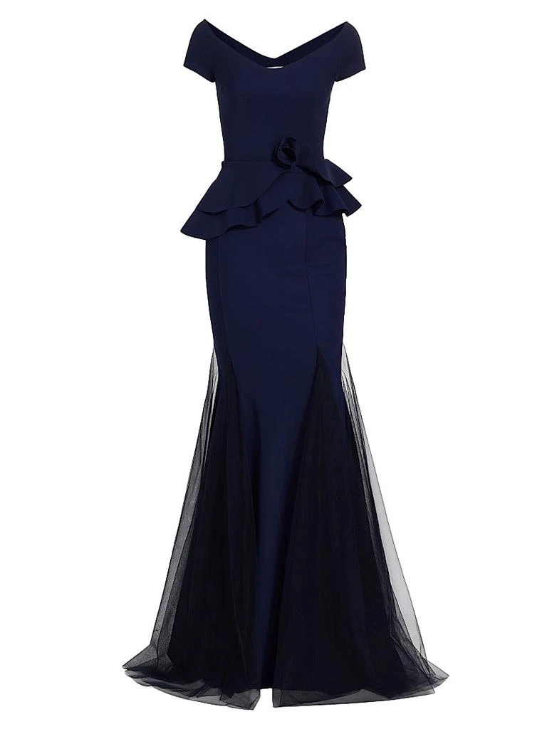 Chiara Boni Lady Illusion Tulle Gown 1