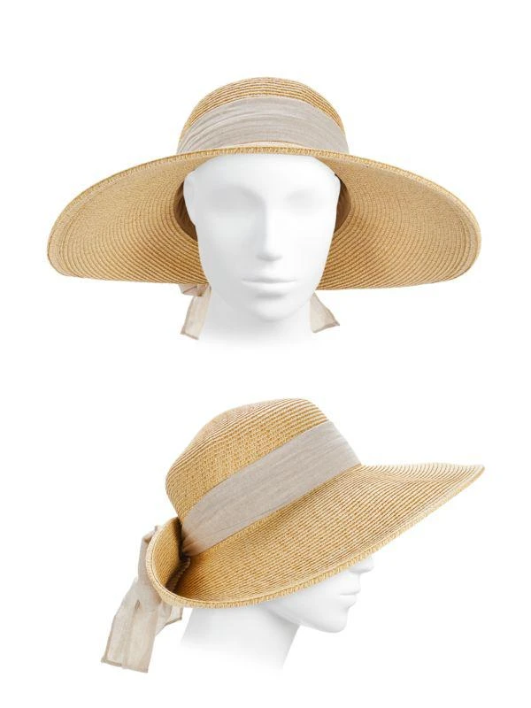 San Diego Hat Company Bow Trim Floppy Sun Hat 3