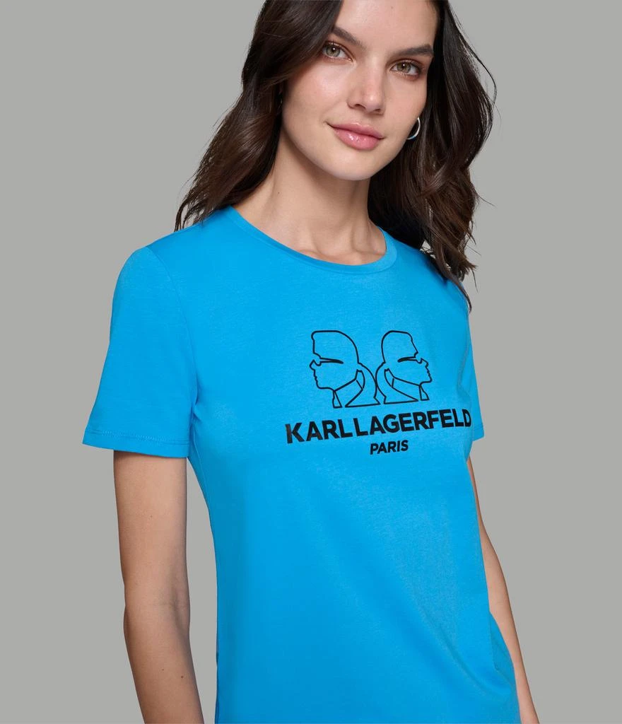 Karl Lagerfeld Paris DOUBLE KARL HEAD TEE 7