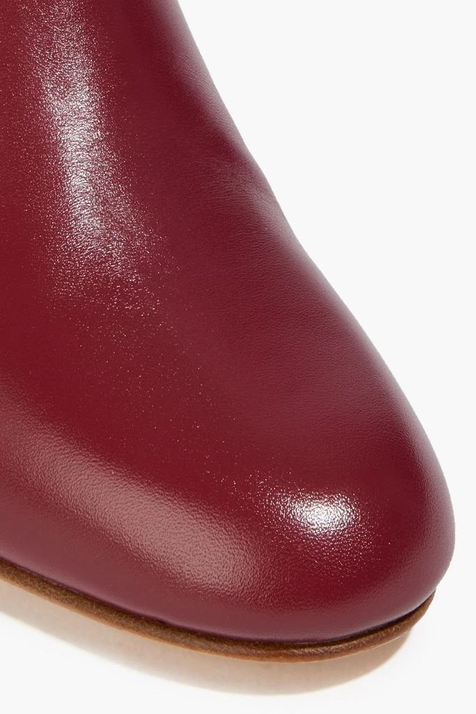 RED Valentino Two-tone leather ankle boots 4