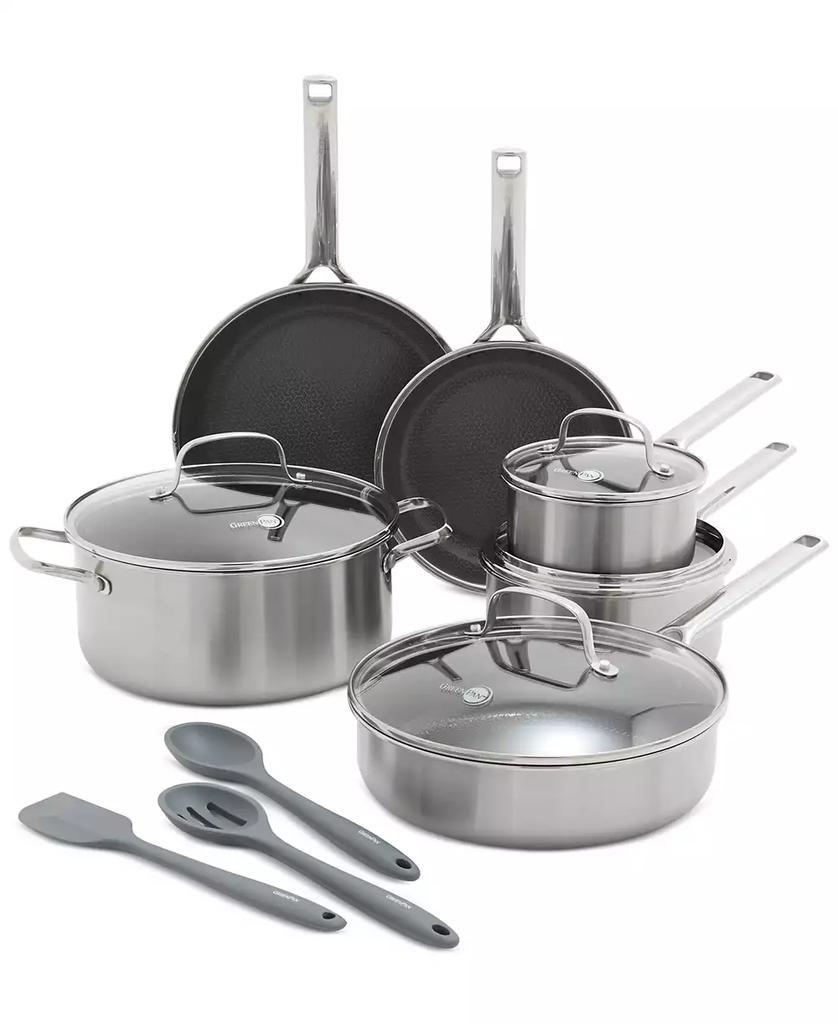 Greenpan Apex Hybrid Ceramic Nonstick 14-Pc. Cookware Set. Exclusively at Macy's