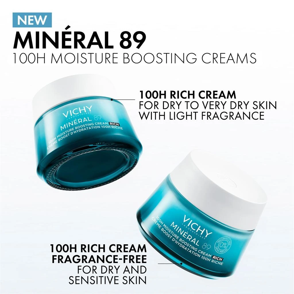 Vichy Vichy Mineral 89 Rich 100H Moisture Boosting Cream Hyaluronic Acid 7