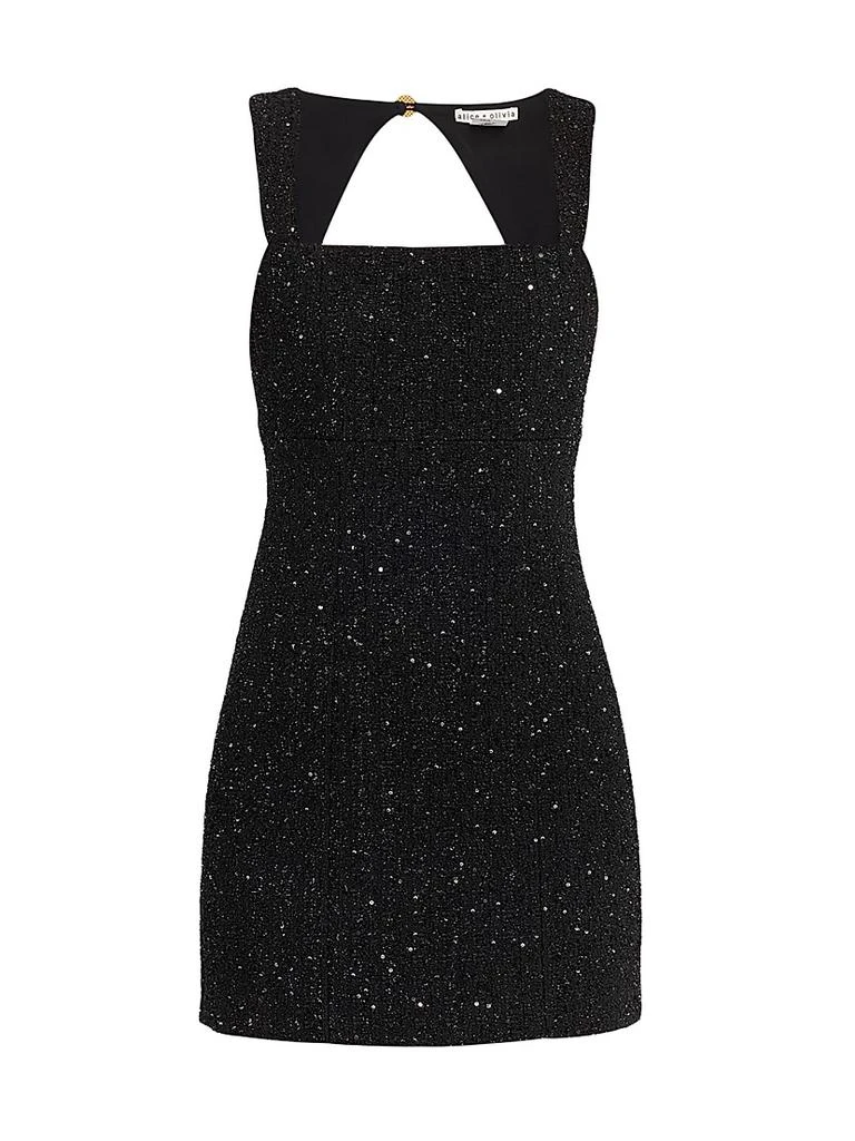 alice and olivia isa sleeveless seamed flare mini dress TINH Atelier- Women's Sheath Flowing Cape Maxi Dress XS/S/M/L/XL/Customize main image 1