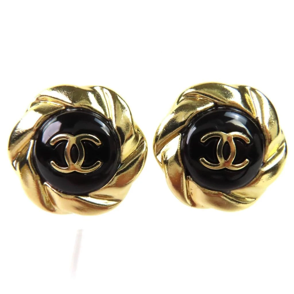 Chanel gold Clip Earrings (Pre-Owned)