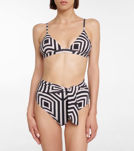 Alexandra Miro Naomi printed bikini bottoms