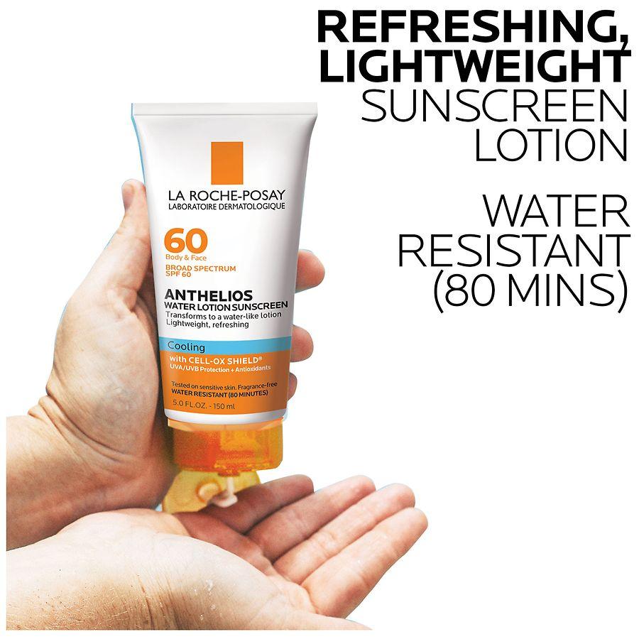 La Roche Posay Anthelios Cooling Water Lotion Face Sunscreen SPF 60