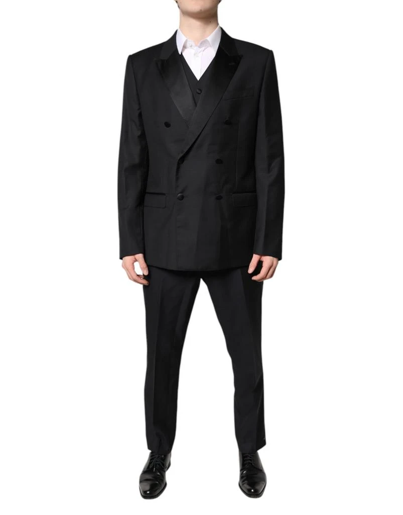 Dolce
Gabbana Double Breasted Formal 3 Piece Men
s Suit