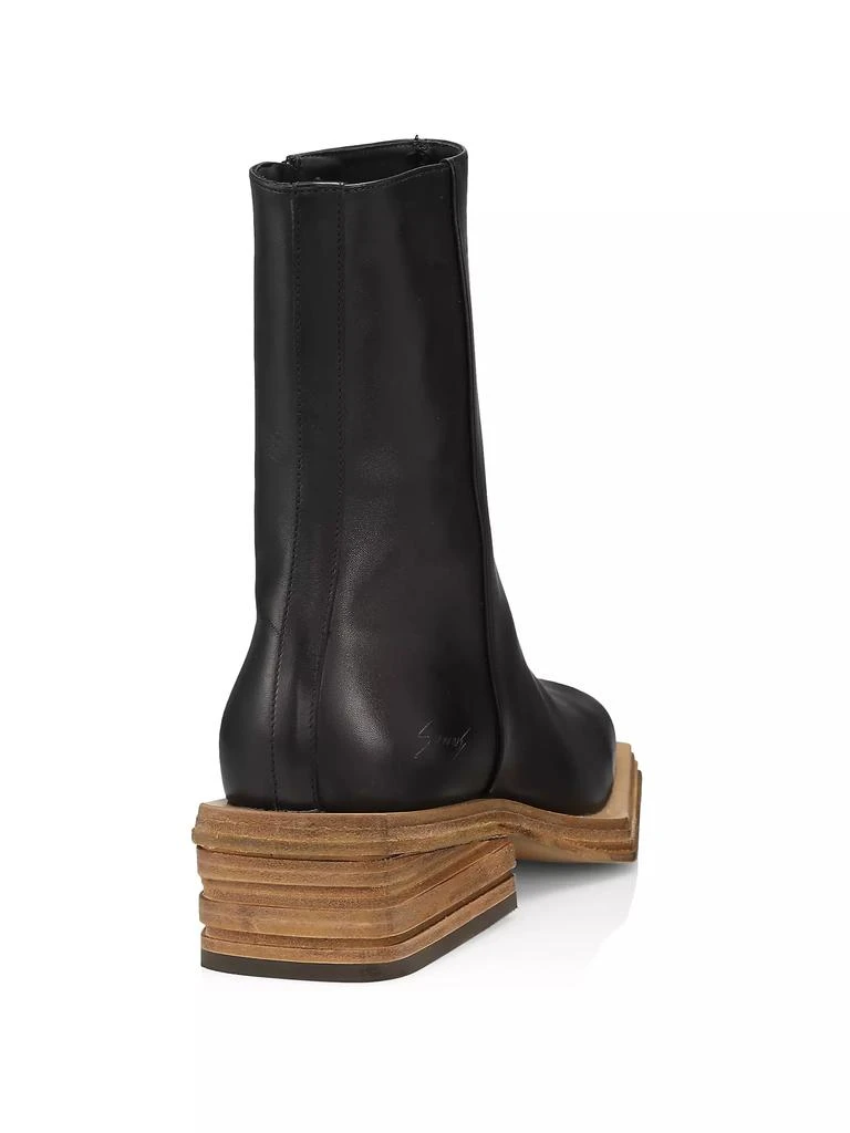 Sunni Sunni Reese Stacked Heel Boots 3