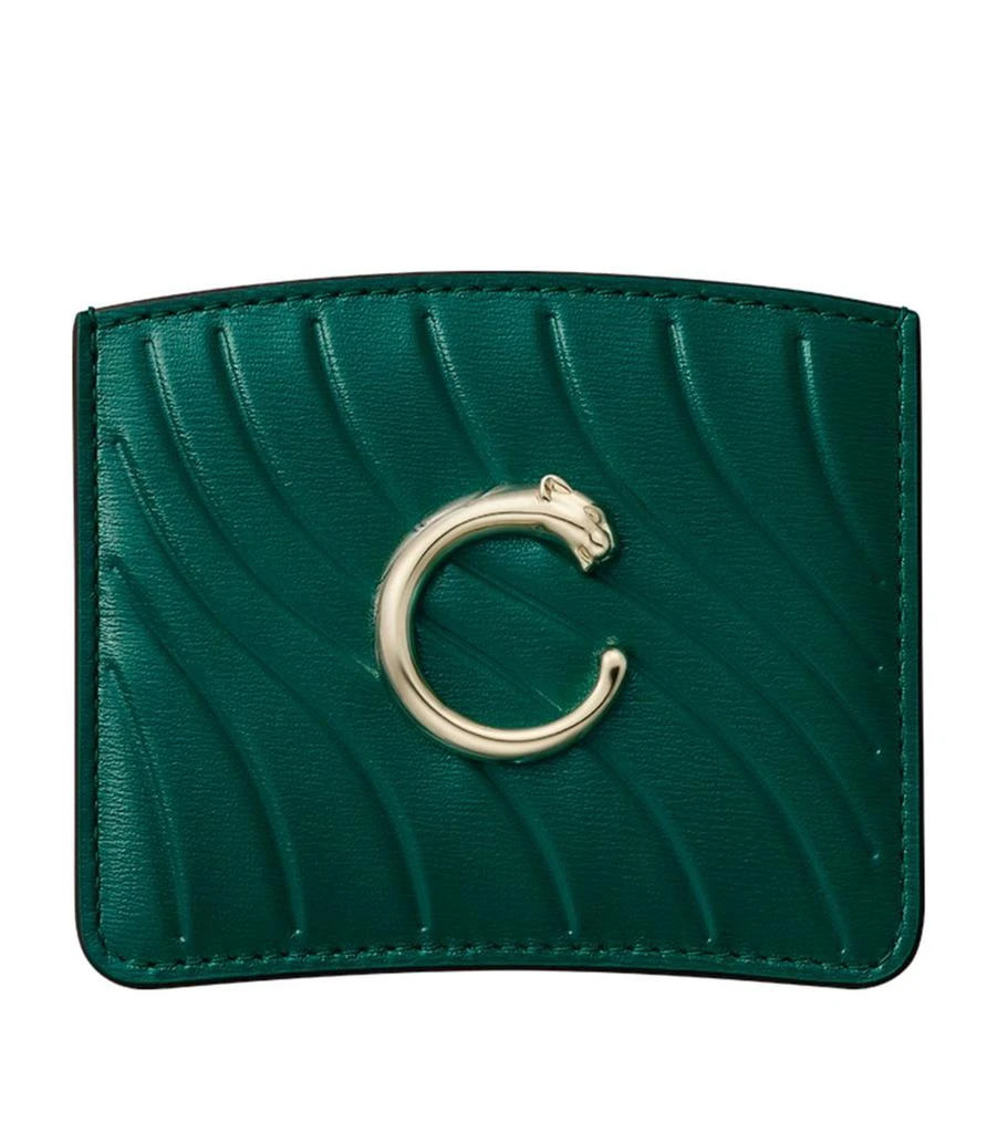 Cartier Leather Quilted Panthère de Cartier Card Holder 1