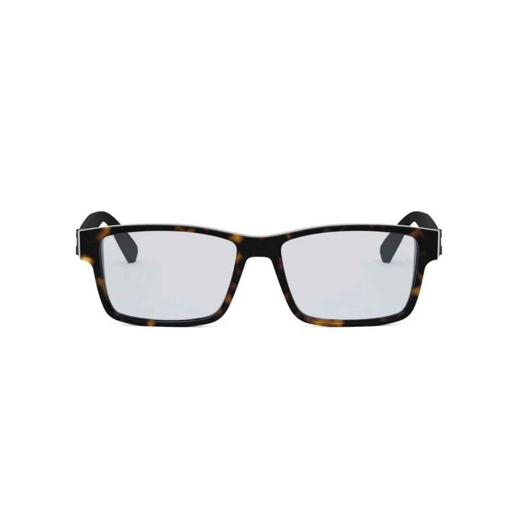 BVLGARI Bulgari Rectangle Frame Glasses 1