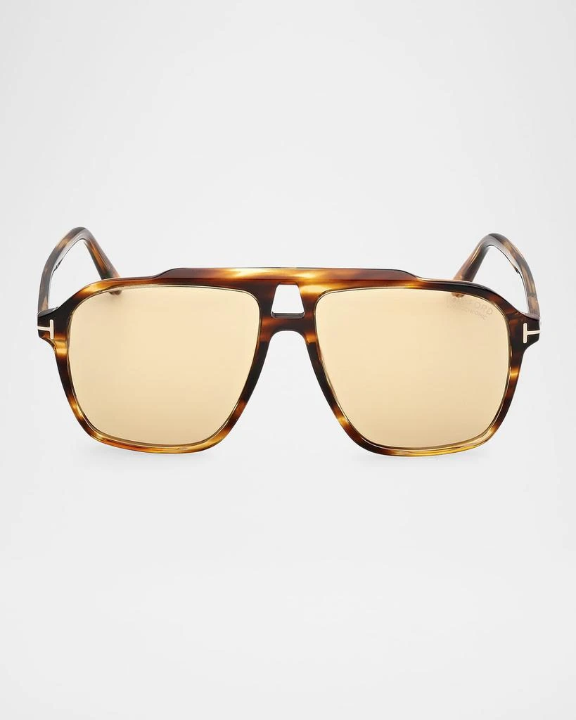 Tom Ford Men's Autari Photochromic Acetate Aviator Sunglasses 1