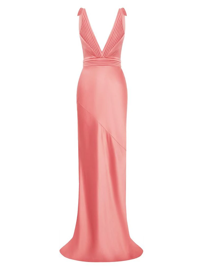Zhivago Signature Beloved Sleeveless Satin Gown 1