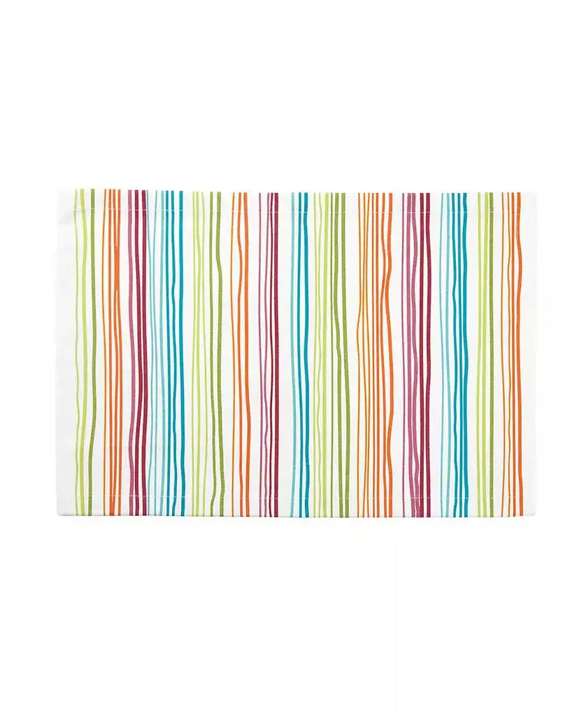Tableau Rainbow Stripe Placemat Set, 4 Piece