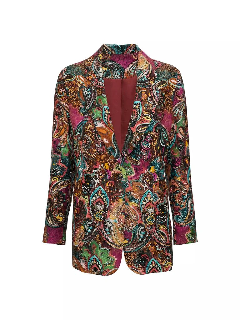 Robert Graham Dylan Silk-Blend Paisley Blazer 1