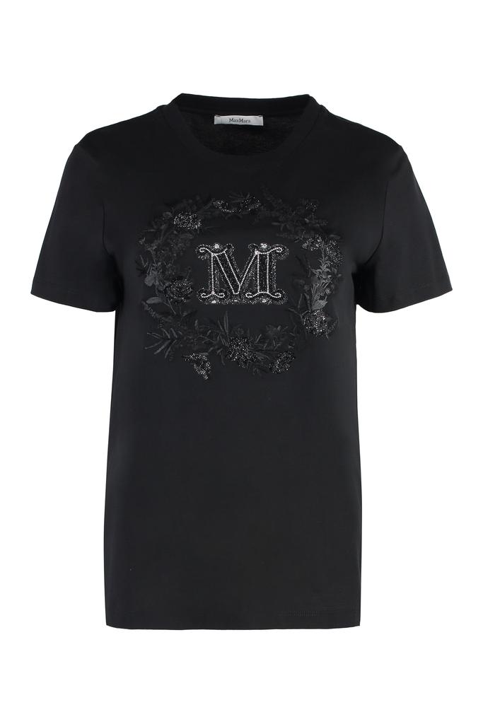 【送料&関税込】Max Mara Elmo Cotton Crew-neck T-shirt Max Mara - Elmo Cotton crew-neck T-shirt red - The Corner