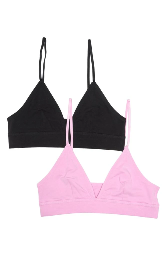 Abound Monroe 2-Pack Triangle Bralettes 1