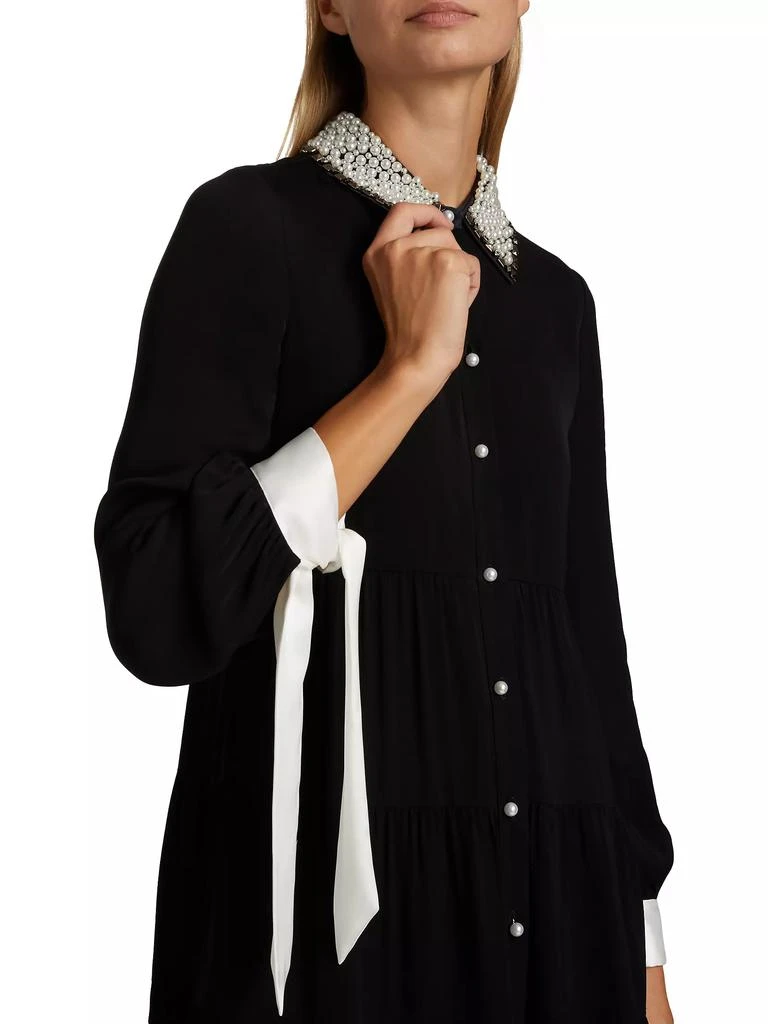Alice + Olivia Meeko Embellished Minidress 6
