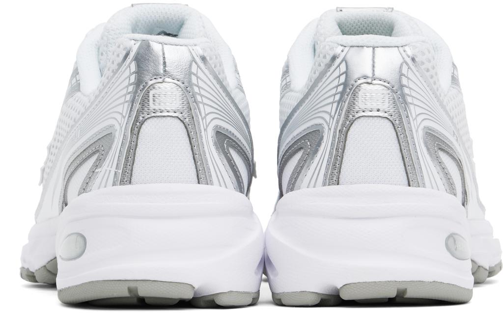 New Balance White & Silver 740 Sneakers