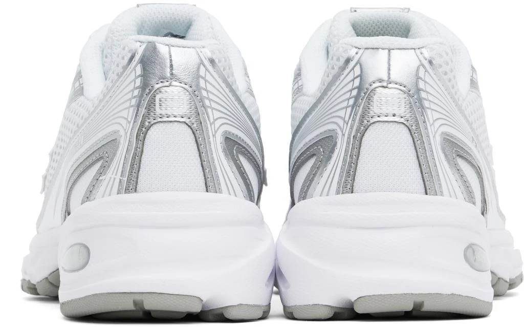 New Balance White & Silver 740 Sneakers 2