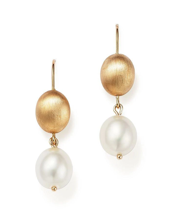 Bloomingdale
s Cultured Freshwater Pearl Drop Earrings in 14K Yellow Gold, 11mm