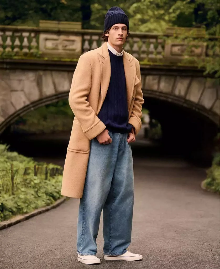 Ralph Lauren Men
s Tailored Melton Topcoat 6