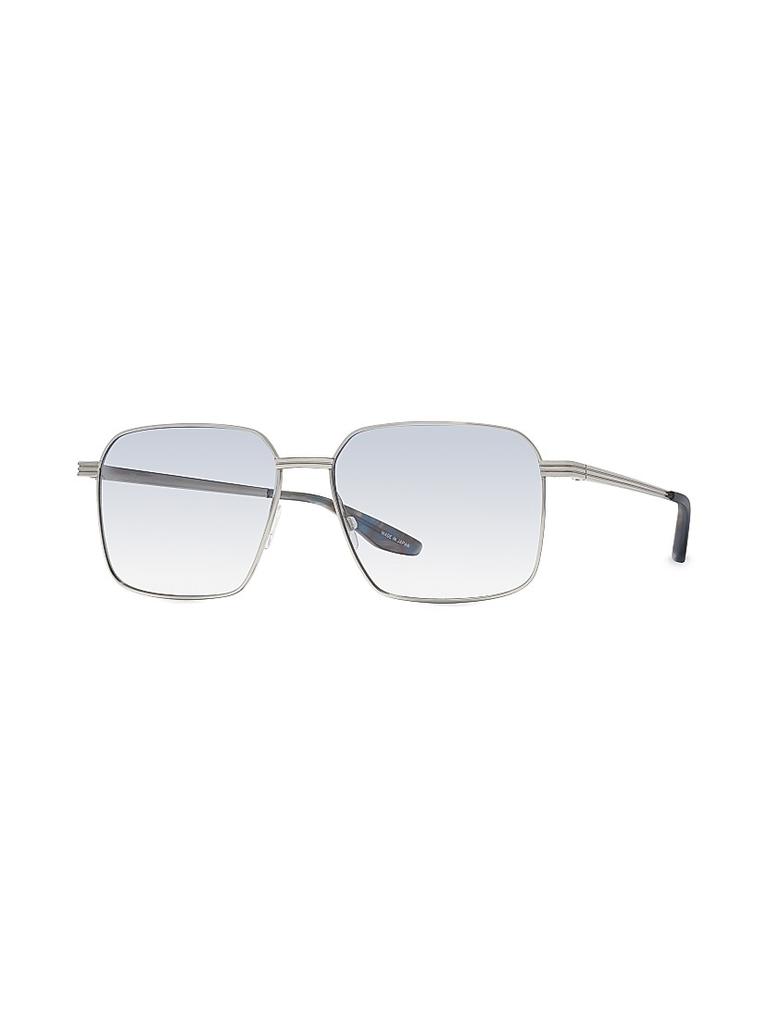 Barton Perreira Hampton 55MM Rectangle Sunglasses
