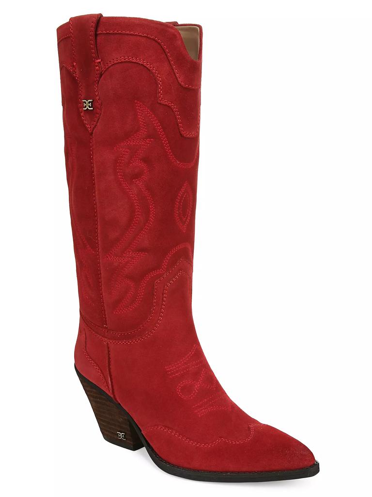 Sam Edelman James 70MM Leather Western Tall Boots