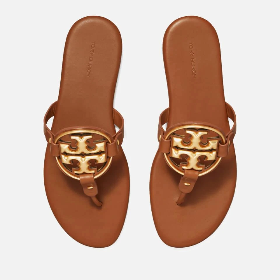 Tory Burch TORY BURCH WOMEN'S MILLER LEATHER SANDALS 4