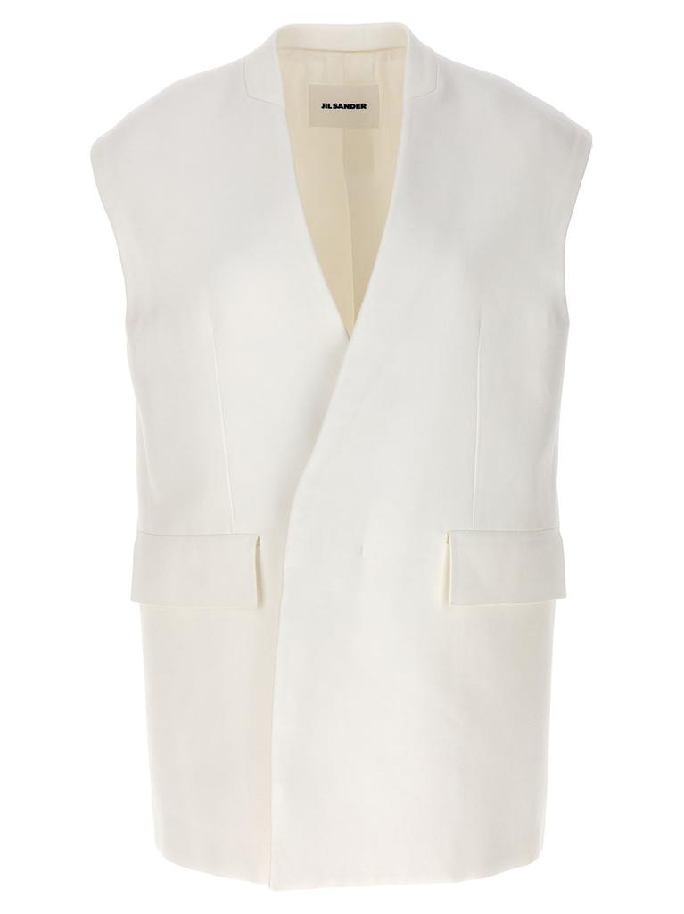 JIL SANDER＋　MEDIUM FILL DOWN GILET 42 Jil Sander Jil Sander+ Medium Fill Down Gilet - Gilets