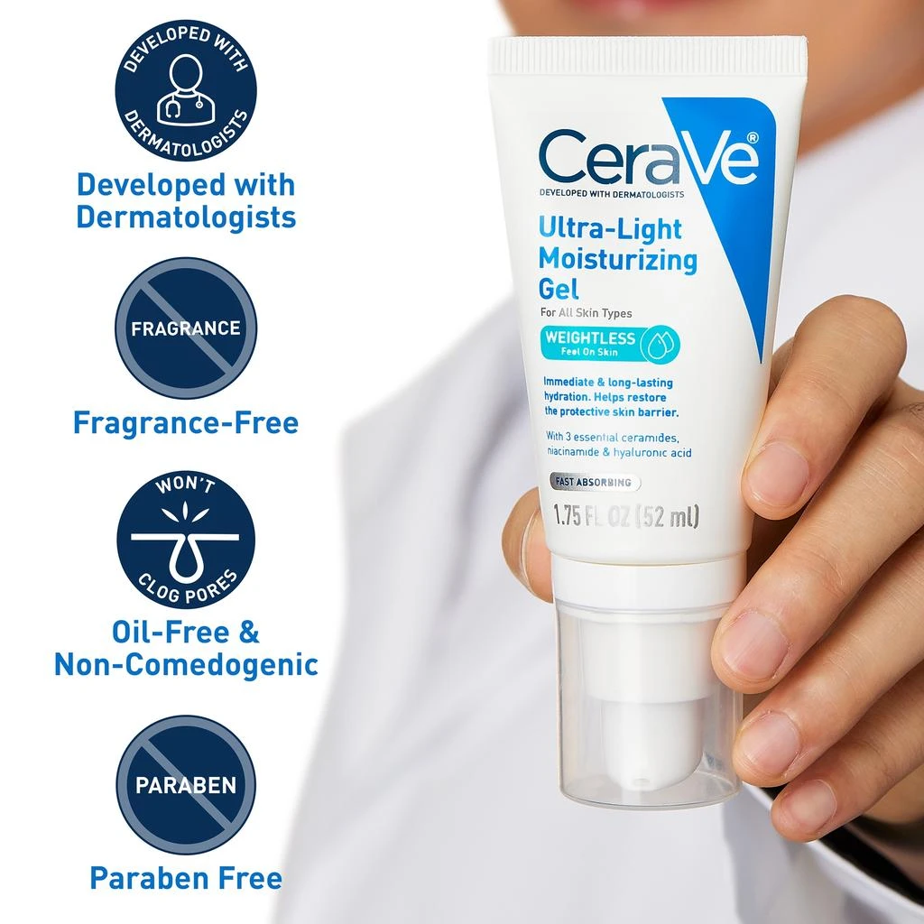 CeraVe CeraVe Ultra-Light Moisturizing Gel 4