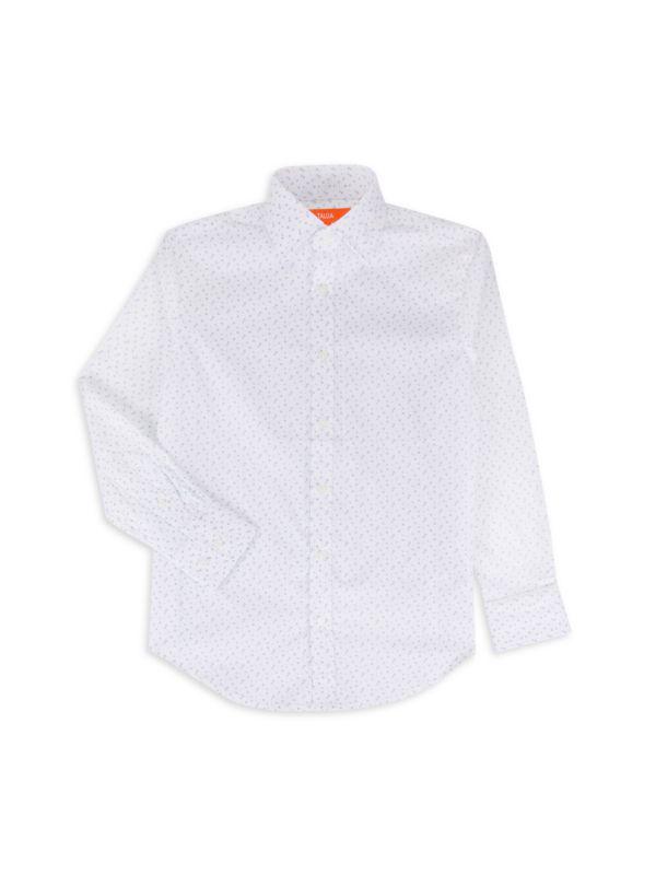 Tallia Boy's Printed Long-Sleeve Shirt