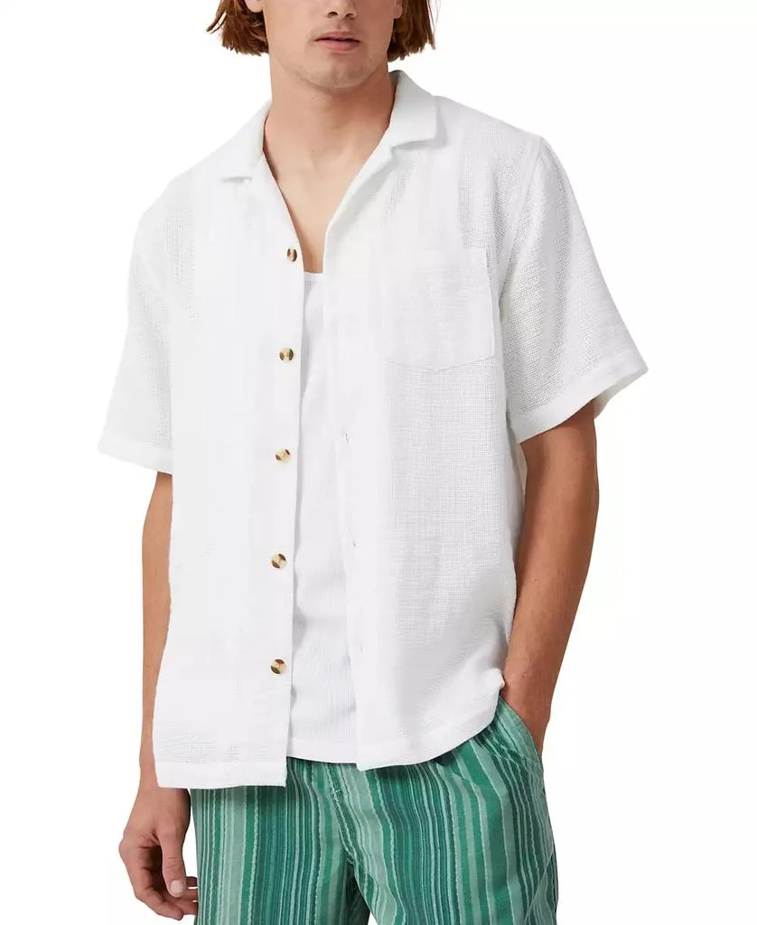 Cotton On Men's Palma Short Sleeve Shirt 1