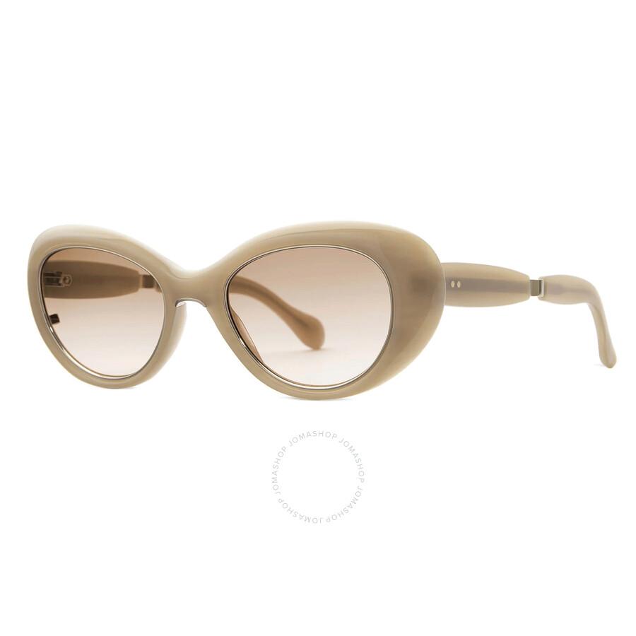Mr. Leight Selma S Cinnamon Gradient Cat Eye Ladies Sunglasses ML2023 DESA/CING 50